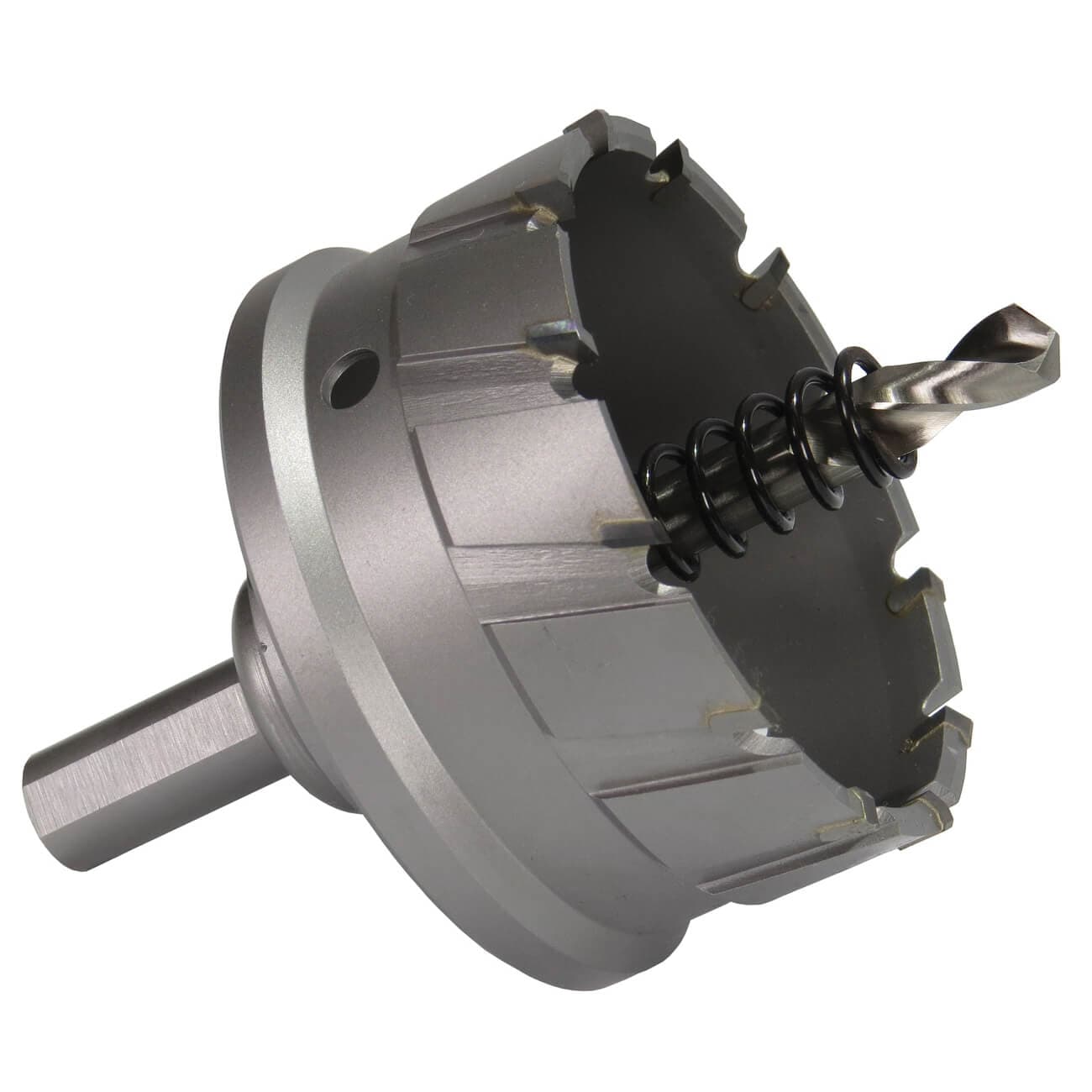 Drill America CTH2000 CTH Long Hole Cutter, 2 in dia, 1 in D Cutting, Carbide Cutting Edge (2)