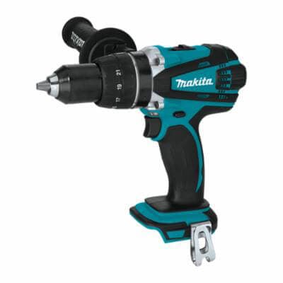 Makita® XFD03Z LXT® Cordless Drill/Driver, 1/2 in Steel, 3 in Wood Chuck, 18 VDC, 0 to 400 RPM, 0 to 2000 RPM No-Load, 8-7/8 in OAL (2)