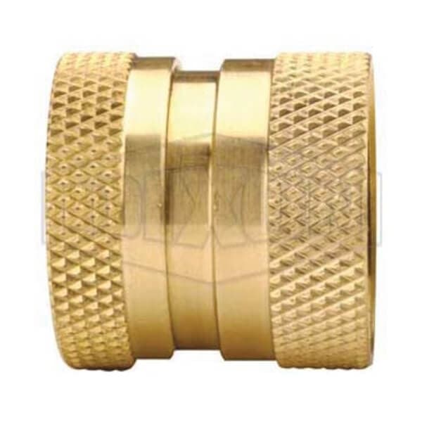 Dixon® 500QCF Unvalved Garden Hose Coupling, Female End Style, 150 psi, 140°F (2)