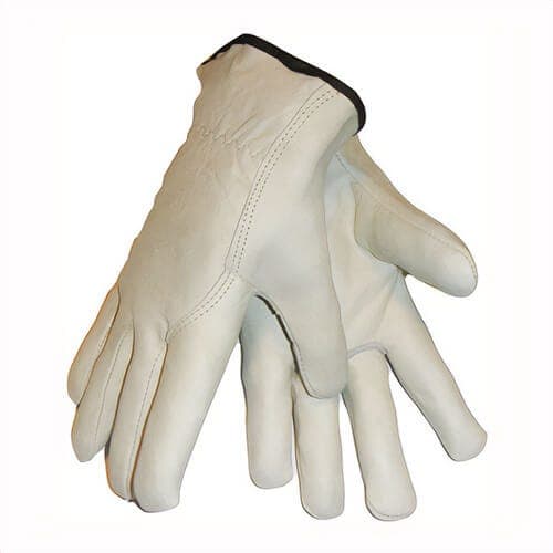 Tillman™ 1432L 1432 Standard Grade General Purpose Gloves, Drivers, Seamless/Wing Thumb Style, Large, Top Grain Cowhide Leather