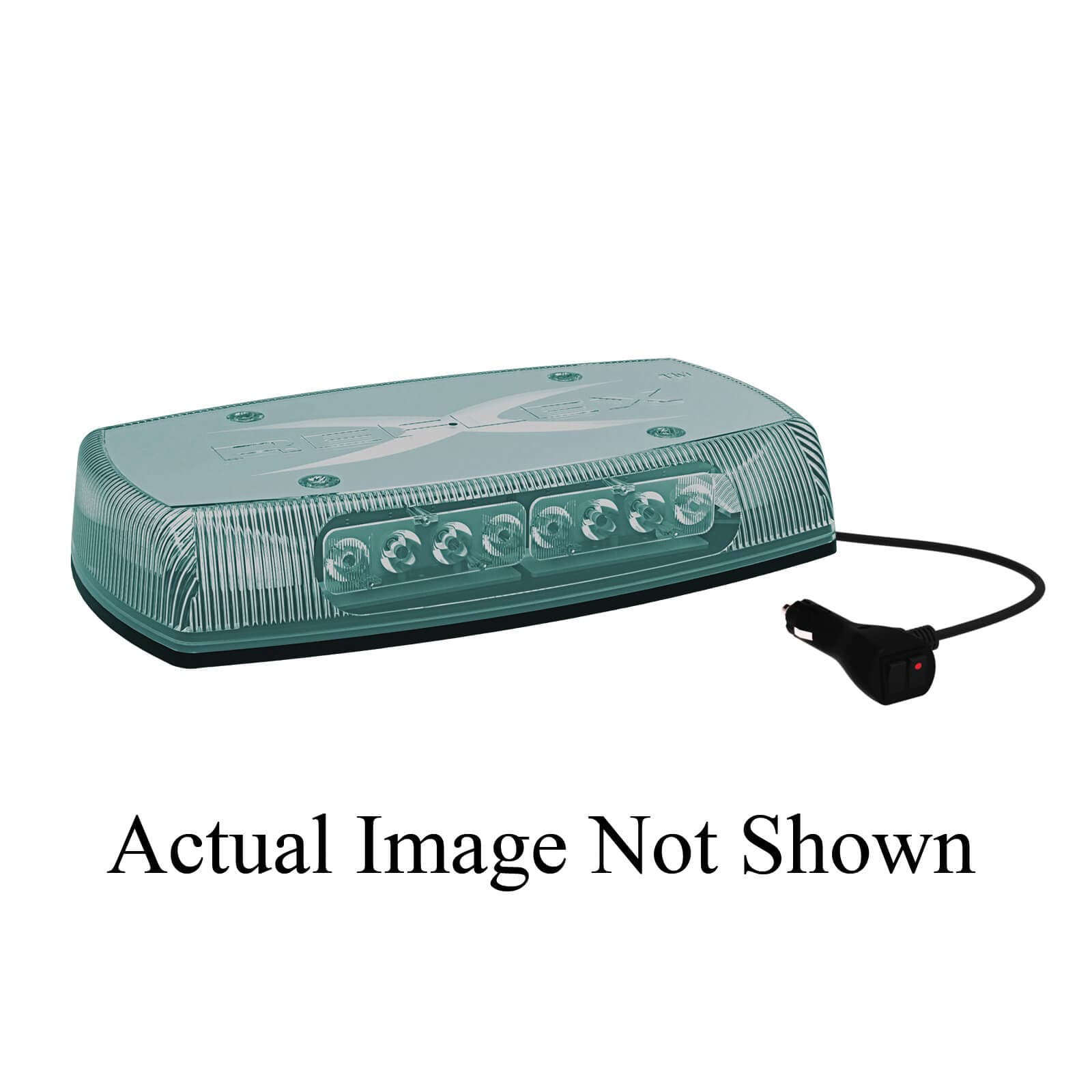 ECCO® 5590CA-MG Reflex™ Mini Light Bar, Amber/Clear, LED Lamp, Magnetic Mount, 75 fpm Flashes per Minute, 18 Flash Pattern (2)