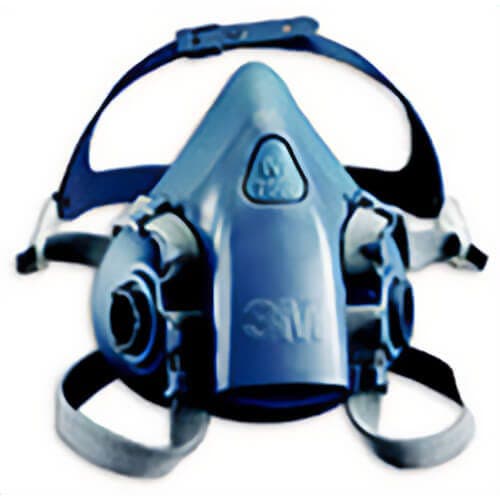3M™ 7100134949 Half Facepiece Respirator without Filters, Large, for 2000, 2200, 7000, or 5000 Series 3M™ Filters (2)