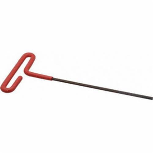 Eklind® 51907 Hex Key, Hex Drive, Cushion Grip/Loop T-Handle, ANSI B18.3, Alloy Steel, Black Oxide