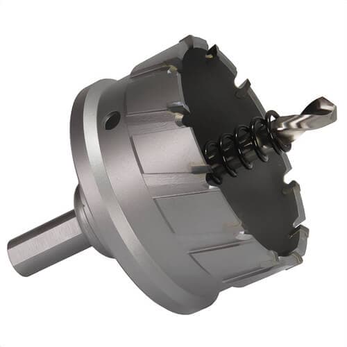 Drill America CTH2250 Long Hole Cutter, 2-1/4 in dia, 1 in D Cutting, Carbide Cutting Edge