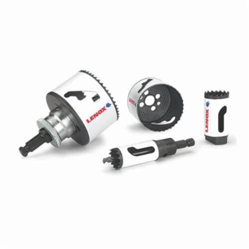 Lenox® Speed Slot® 3002828L Hole Saw with T2 Technology, 1-3/4 in dia, 1-7/8 in D Cutting, Bi-Metal Cutting Edge, 5/8 in Arbor (5)
