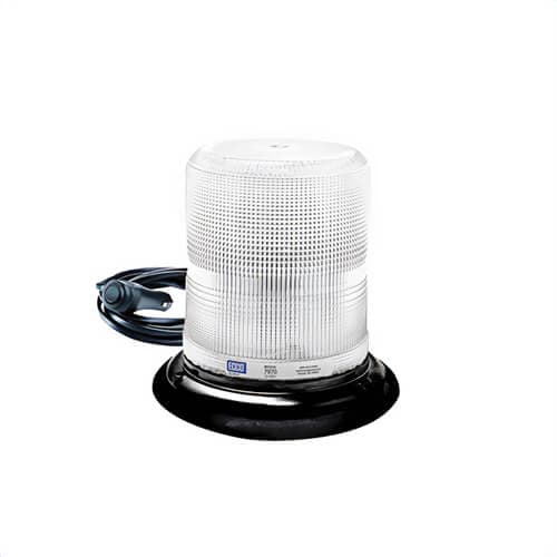 ECCO® 7970C-VM Pulse II® 360° Medium Profile Strobe Beacon, Clear, LED Lamp, 12 to 24 VDC