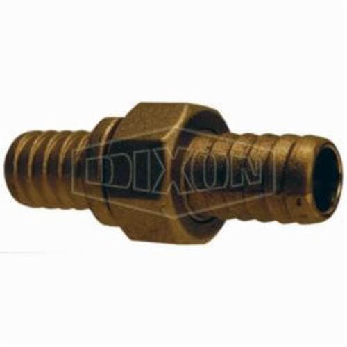 Dixon® CBC76 Standard Shank Garden Hose Coupling with Hex Nut, 3/4 in Nominal, Garden Hose Thread End Style, Brass (2)