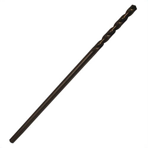 Qualtech GLBCOX129 Heavy Duty Aircraft Extension Drill, #9 Drill - Wire, 0.196 in Drill - Decimal Inch, 135° Point, Cobalt