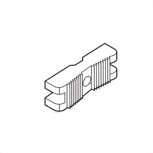 Reed WA48J Jaw, For Use with WA48 Heavy Duty Chain Wrench