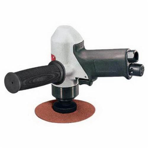 Dynabrade® 50321 Gearless Disc Sander, 4-1/2 in dia Disc, 5/8-11 Female Arbor/Shank, 0.7 hp, 32 scfm Air Flow, 90 psi