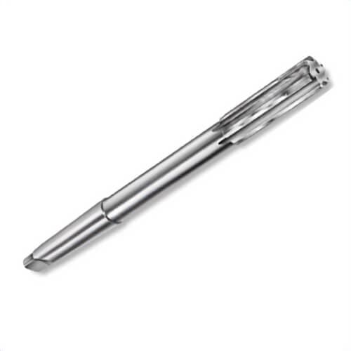 Qualtech DWRRTS1INCH Chucking Reamer, 1 in dia x 10-1/2 in OAL, #3 dia Morse Taper Shank, Straight Flute