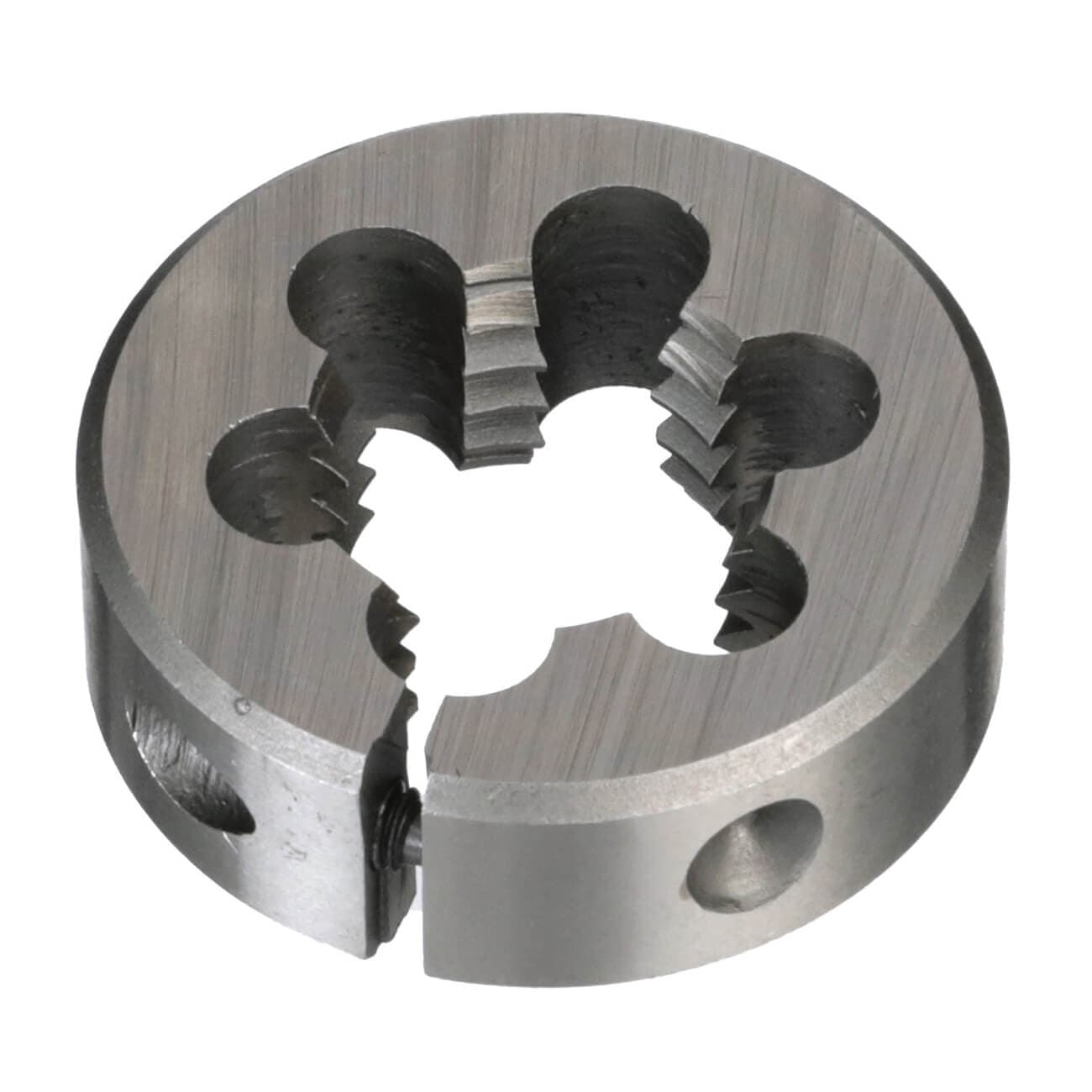 Qualtech DWTSMR1-10X1 Adjustable Round Die, M10x1 Thread, 1 in OD Die, HSS (2)