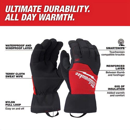 Milwaukee® Winter Performance Work Gloves (4)