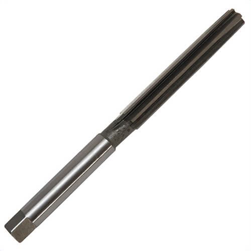 Qualtech DWRRHD1INCH Hand Reamer, 1 in dia x 10-7/8 in OAL, Round Shank, Straight Flute