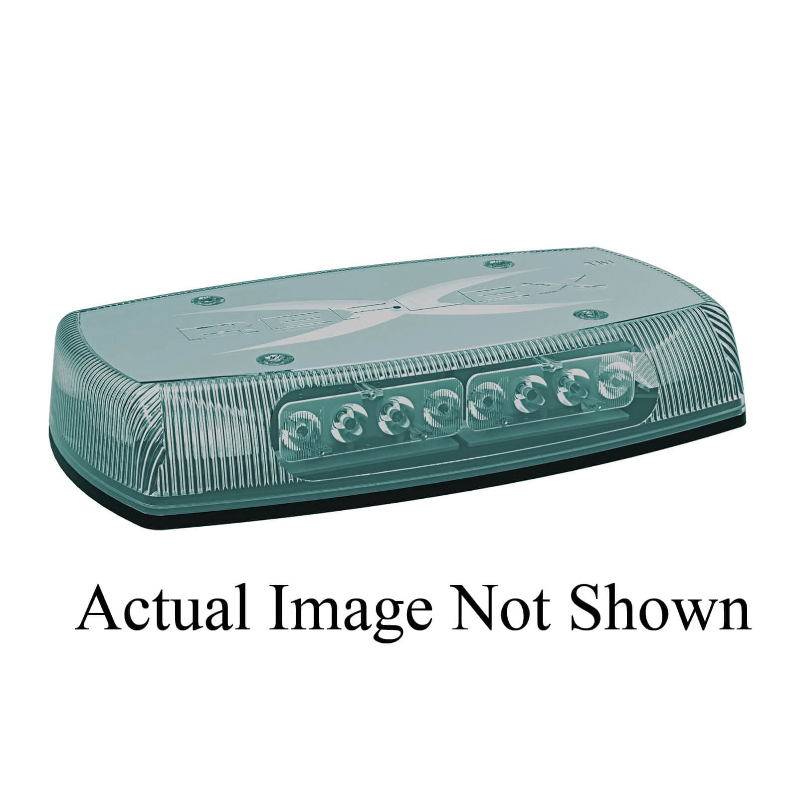 ECCO® 5590CAG Reflex™ Mini Light Bar, Amber/Clear/Green, LED Lamp, 4-Bolt Mount, 75 fpm Flashes per Minute, 18 Flash Pattern (2)