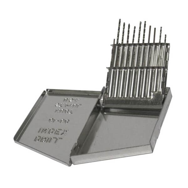Drill America D/A20J-CO-SET 2-Flute Heavy Duty Premium Jobber Length Drill Set, #61 Min and #80 Max Drill Bit, 20 pc (2)
