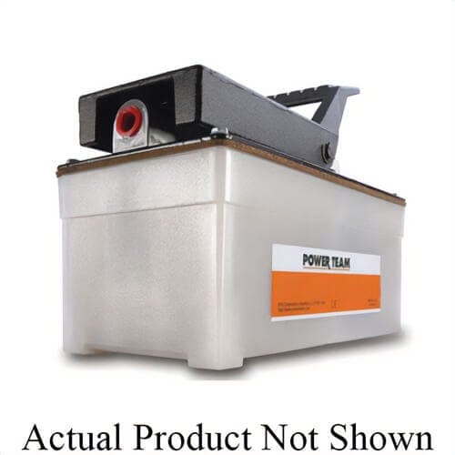 Power Team® PA6R 1-Speed Air Driven Hydraulic Pump, 6 in³/min Oil Displacement Rating, 3/8 in FNPT Fluid Port