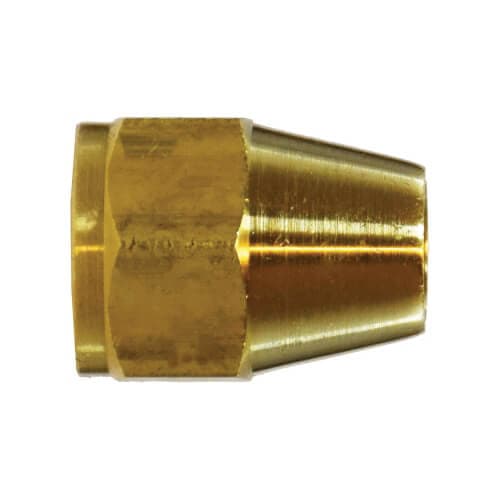 MMM 10017 Short Rod Nut, 3/8 in Nominal, SAE Flare Threaded UNF
