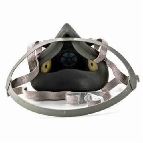 3M™ 7000001934 Half Face Mask 6300, Large, Bayonet Connection (2)