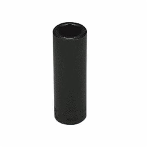 Wright® 49-13MM Deep Length Shape I Socket, 1/2 in Square Drive, 13 mm, 6 Points