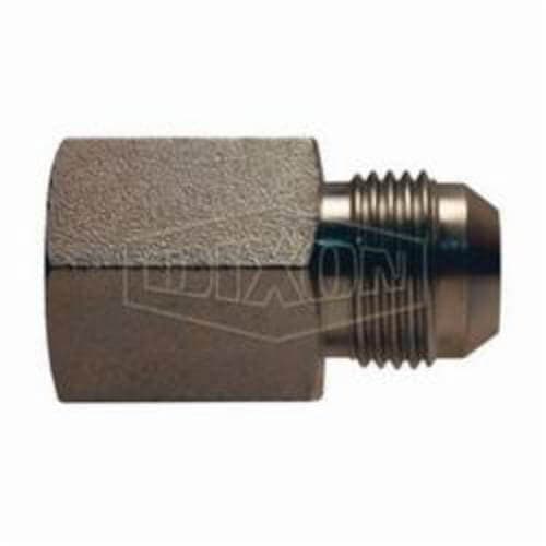 Dixon® 2405-12-16 2404 Adapter, 1-1/16-12 x 1-11-1/2 Nominal, 37° Male JIC Flare x Male NPTF, Steel (2)