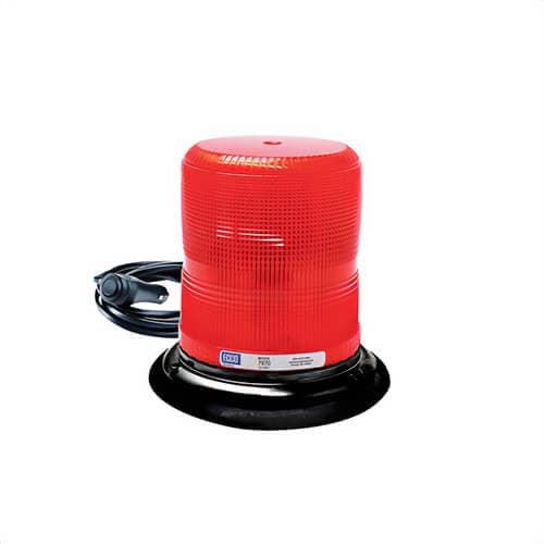 ECCO® 7970R-VM Pulse II® 360° Medium Profile Strobe Beacon, Red, LED Lamp, 12 to 24 VDC