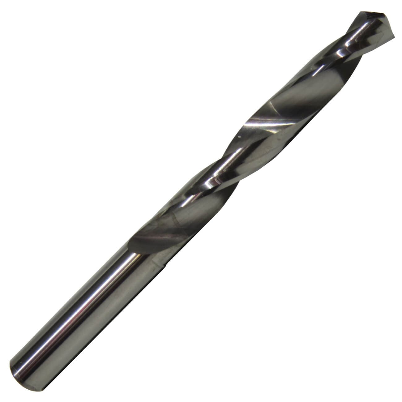 Drill America DMOD6 Jobber Length Drill Bit, #6 Drill - Wire, 0.204 in Drill - Decimal Inch, 118° Point, Solid Carbide, Bright (2)