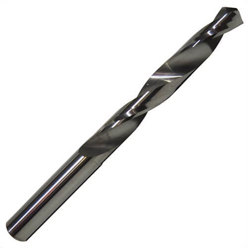 Drill America DMOD17 Jobber Length Drill Bit, #17 Drill - Wire, 0.173 in Drill - Decimal Inch, 118° Point, Solid Carbide, Bright