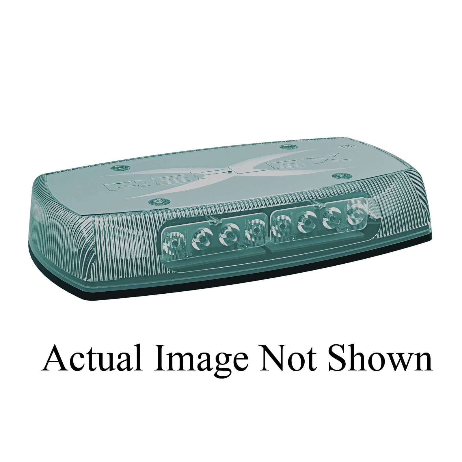 ECCO® 5590CA Reflex™ Mini Light Bar, Amber/Clear, LED Lamp, 4-Bolt Mount, 75 fpm Flashes per Minute, 18 Flash Pattern, 76.8 W Max (2)